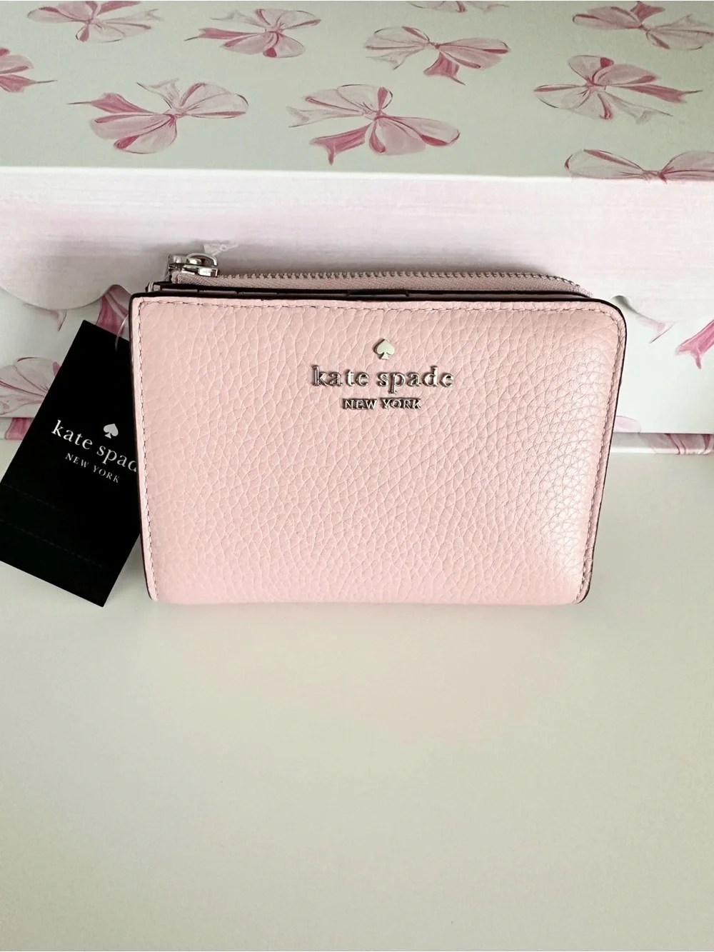 ♠️ New! ~ KATE SPADE SMALL 454 SHOULDER BAG + WALLET (TUTU PINK)